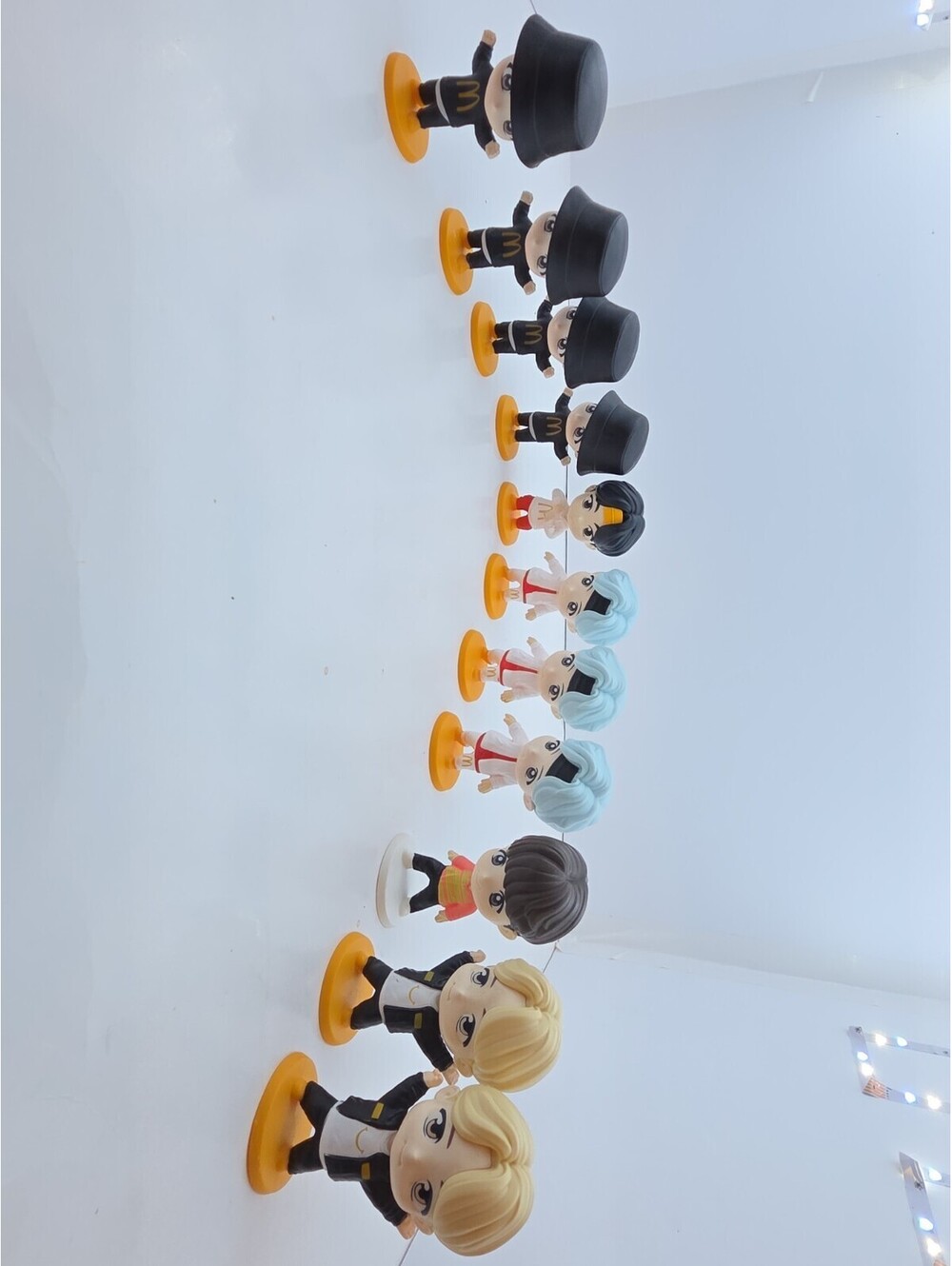 McDonald's TinyTAN BTS Happy Meal Figures Lot of 11 SUGA Jung Kook Jimin Jin